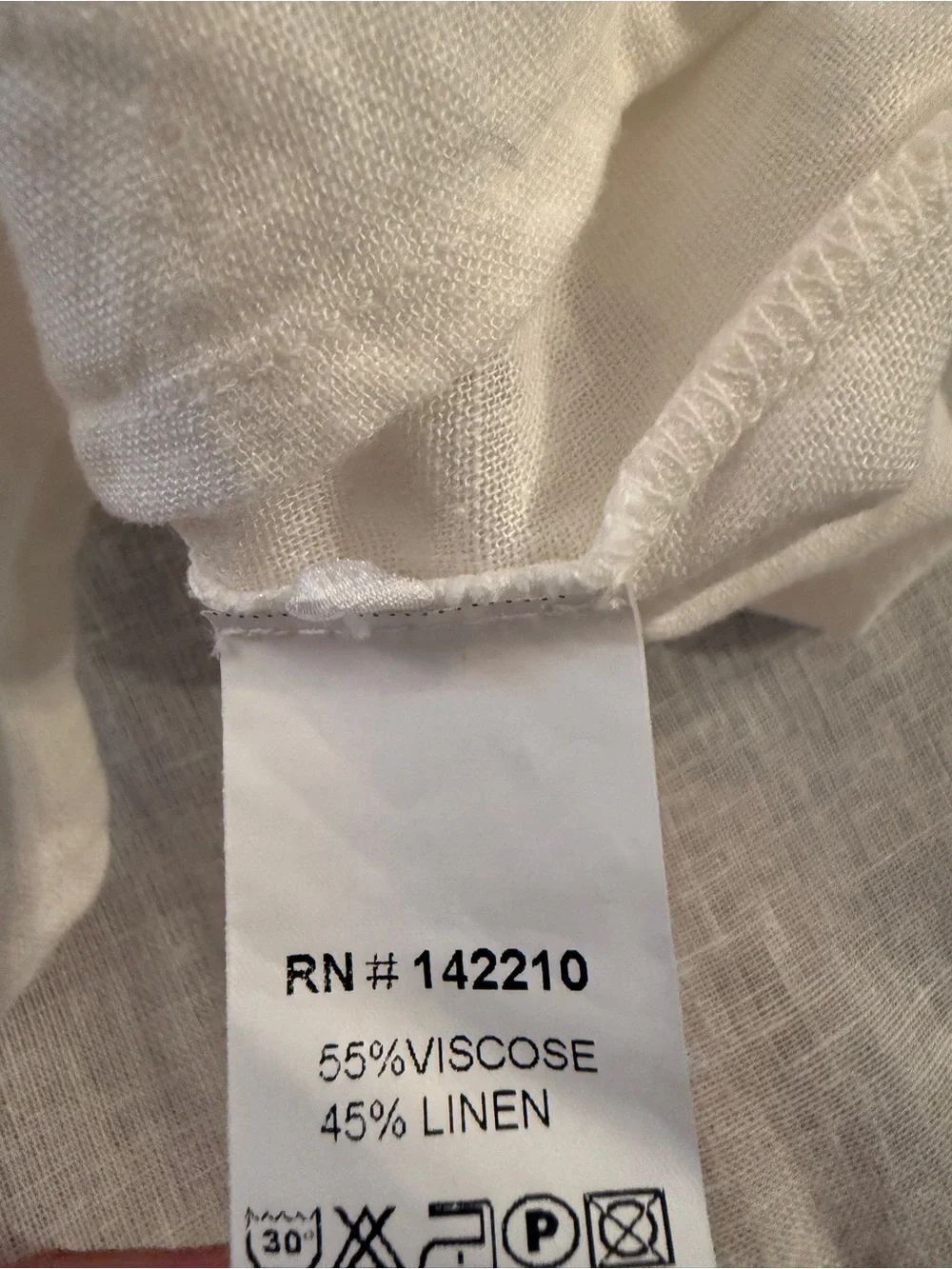 Mersea Hermosa Linen Hoodie Tunic - Picture 5 of 6